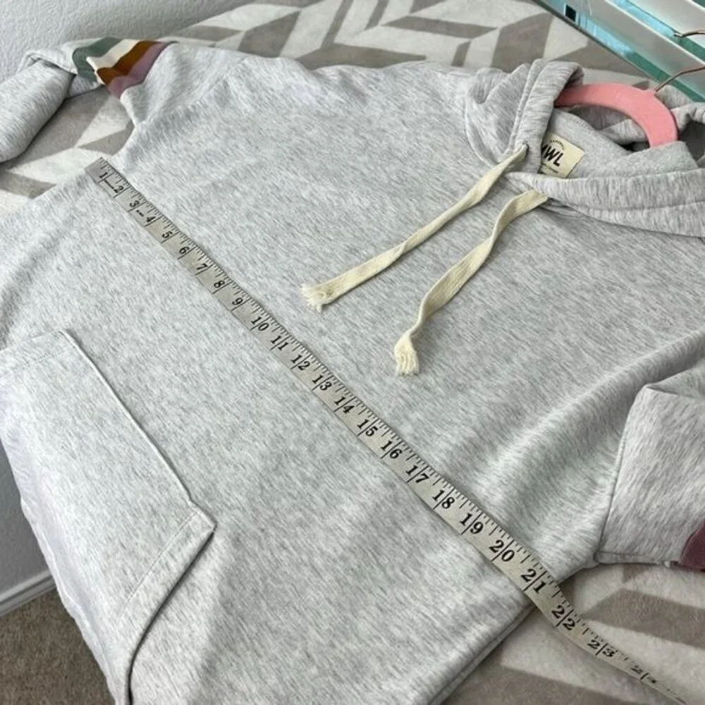Madewell MWL Superbrushed Easygoing Hoodie Sweatshirt size small‎